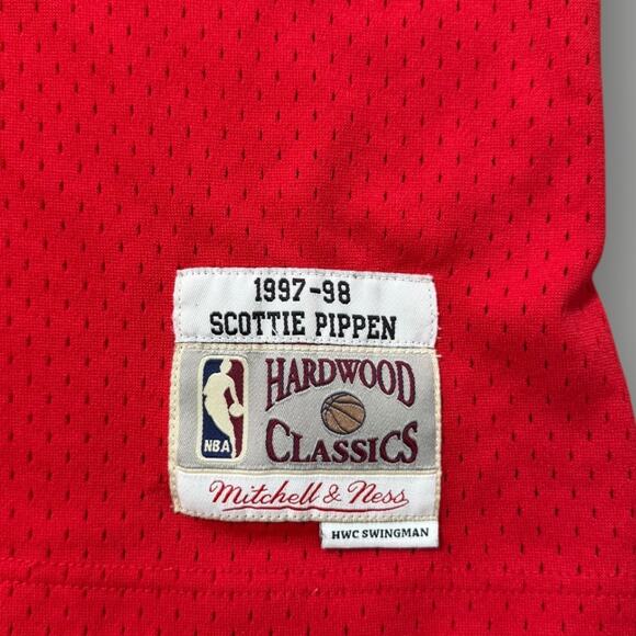 NBA Jersey Chicago Bulls Scottie Pippen 33 sz L - Picture 3 of 14